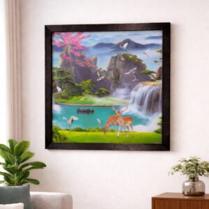 Deer 5D Nature Landscape Wall Art