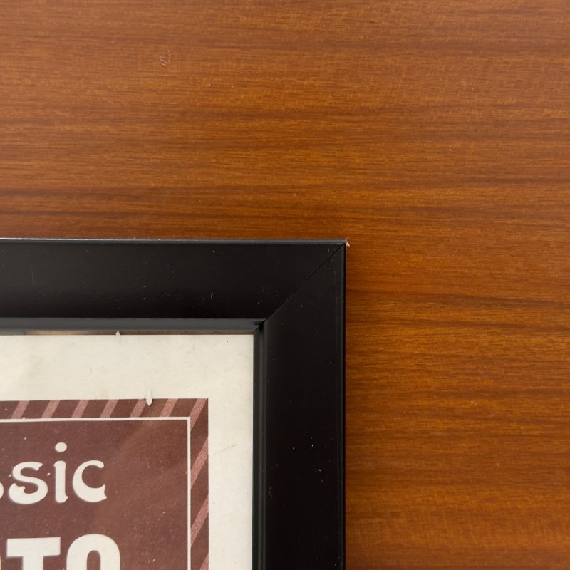 Classic Black Photo Frame (6 × 8 Inch) - Image 3